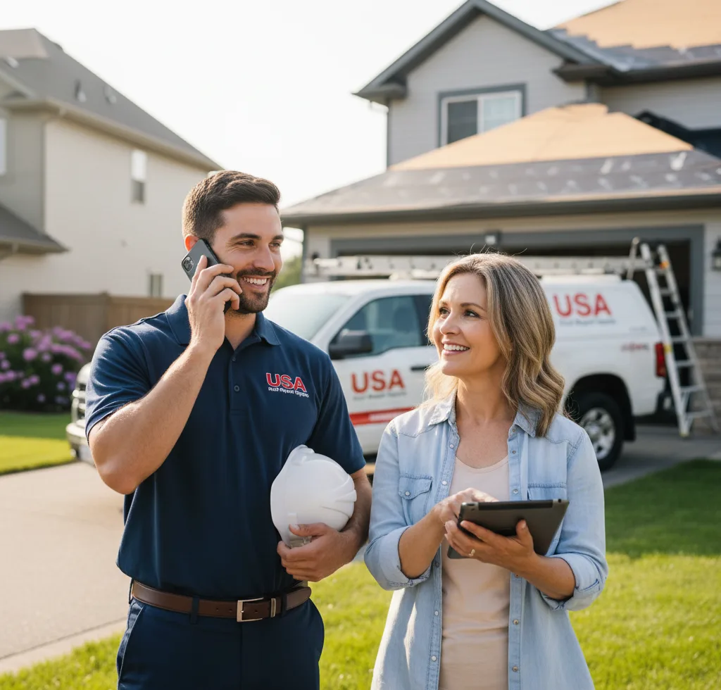 USA Roof Repair Experts customer support in Rutland
